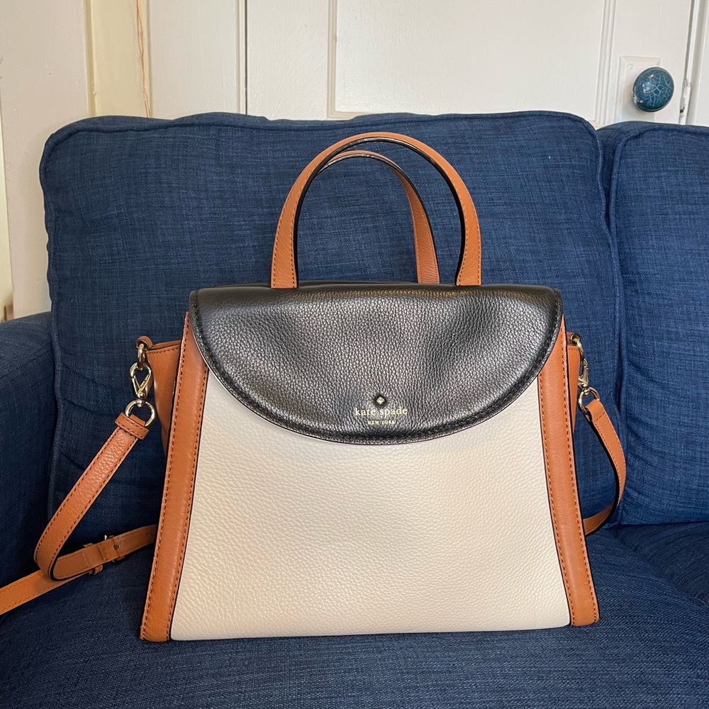 Kate Spade Color Block Satchel - image 1